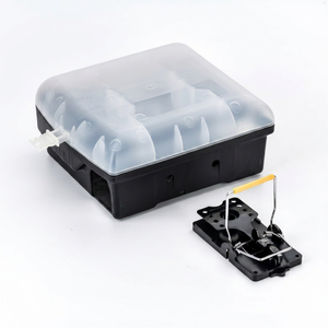 Piège à ressort jetable en plastique pour le contrôle des rongeurs, piège à souris manuel, attrape-rats, dispositif de lutte antiparasitaire, utilisation intérieure et extérieure, durable - Product Image 1