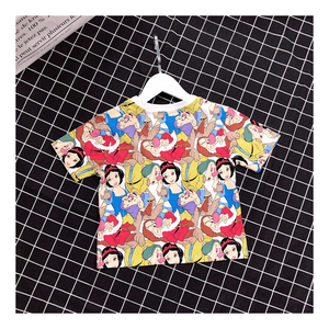 Nhà Máy Cửa Hàng Nổi Tiếng Phim Hoạt Hình Công Chúa Tùy Chỉnh Bông Poplin Vải In Kỹ Thuật Số Cho Hàng May Mặc - Product Image 3