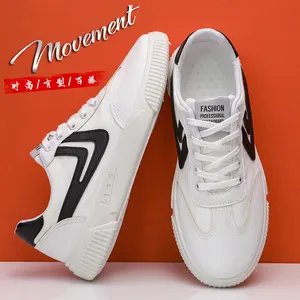 2022 NEW Custom Fashion Daily City White Slip On Casual Street Non-Slip Walking Shoe for Men Low Price Wholesaler