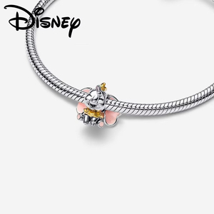 Abalorios de Plata 925 con Baño de Plata, Diseño Lindo de Stitch, Colgante para Collar, Pulsera <span class=keywords><strong>Pandora</strong></span>, DIY, Regalos para Fiestas y Festivales para Mujer - Product Image 2