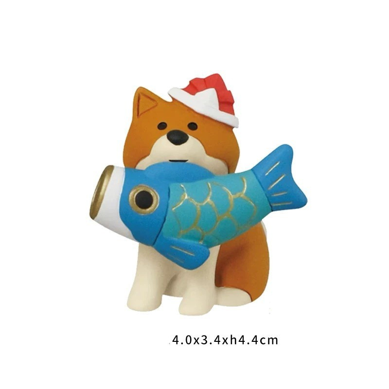 Shiba Inu Carp Cat
