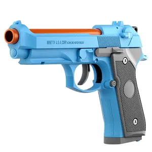 Boletta m92 장난감 총 베레타 M9A3 소프트 총알 총 블랙 맘바 장난감 총 권총 어린이 장난감