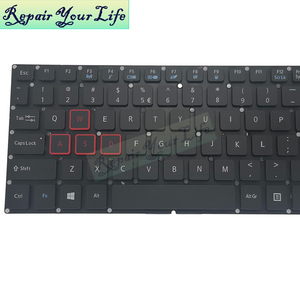 แป้นพิมพ์แล็ปท็อปแบ็คไลท์แบบ US Ru สำหรับ <span class=keywords><strong>ACER</strong></span> <span class=keywords><strong>Predator</strong></span> <span class=keywords><strong>Helios</strong></span> <span class=keywords><strong>300</strong></span> <span class=keywords><strong>G3</strong></span>-571 <span class=keywords><strong>G3</strong></span>-572 VX15 N17C1 VX5-591แป้นพิมพ์ SX152802A-US ใหม่ - Product Image 4