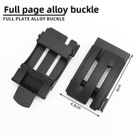 Ceinture tactique élastique de 4 cm de large pour homme, boucle à verrouillage automatique en alliage de zinc, nouvelle mode, haute qualité, extensible, pour le golf