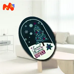 Creative home decoration Fashion plastic Soft magnetic sublimation blanks refrigerator magnet