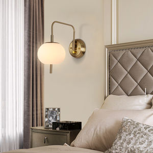 Lámparas de Exterior Vintage Elegantes de Fábrica, Farol de Jardín de Vidrio Estilo Europeo, Lámpara de Pared para Villa - Product Image 5