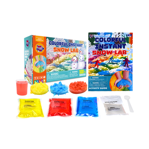 Big Bang Khoa Học Siêu Giá Trị Thiết Lập Đầy Màu Sắc Ngay Lập Tức Tuyết Phòng Thí Nghiệm Siêu Tuyết Bột Khoa Học Thử Nghiệm Kit Món Quà Giáng Sinh Cho Trẻ Em - Product Image 1