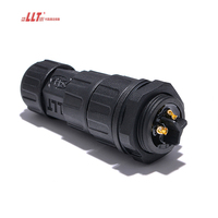 LLT M25 Ip68 Power Outdoor 3pin Waterproof Panel Led Light Connector 2 4 5 6 7 8 Pin