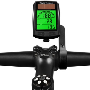<span class=keywords><strong>Compteur</strong></span> de vélo sans fil multifonctionnel avec moniteur de fréquence cardiaque, ordinateur de vélo, cyclomètre - Product Image 2