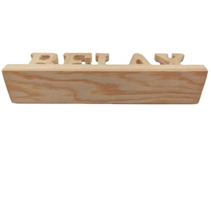Panneau de lettres en <span class=keywords><strong>bois</strong></span>, décoration de maison en <span class=keywords><strong>bois</strong></span>, lettres de relaxation, offre spéciale, - Product Image 3