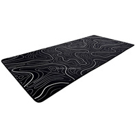 Gaming Desk Mat for Keyboard Mouse Pad Hot Sell Design Computer Game Mat Waterproof Black White