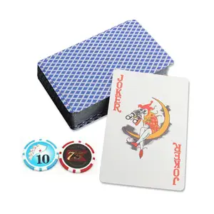बॉक्स में अच्छी गुणवत्ता वाला एनीमे न्यूड कार्टून एंजेल एडल्ट पोकर होलसेल वॉटरप्रूफ गोल्ड प्लेइंग कार्ड