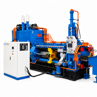 Presse à extrusion d'aluminium automatique de 4 pouces avec entraînement hydraulique pour la production de profilés en aluminium