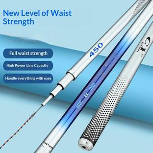 Caña de Pescar Estilo Taiwan, Ultraligera <span class=keywords><strong>y</strong></span> Ultradura, 28 Tonos, 19 Secciones, Marca ChanYi, para Pesca de Carpas Plateadas <span class=keywords><strong>y</strong></span> Cabezones <span class=keywords><strong>Gigantes</strong></span> - Product Image 1