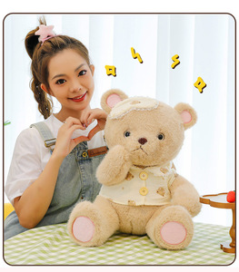 HECION Nuovo Arrivo Orsacchiotto Peluche Buona Notte, Simpatico Pupazzo Morbido e Confortevole per Tutte le Età, Regalo di Compleanno - Product Image 6