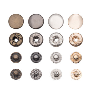 Biểu Tượng Tùy Chỉnh Trang Trí Bao Gồm Brass Kẽm Hợp Kim Bốn Phần Đẩy Prong Báo Chí Snap Nút Quần Jean Nút Cho Quần Áo - Product Image 2