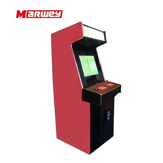 Marwey Coin Operated Indoor Video Classic Retro Arcade Game Stand up Arcade Cabinet  2 Players Upright Arcade
