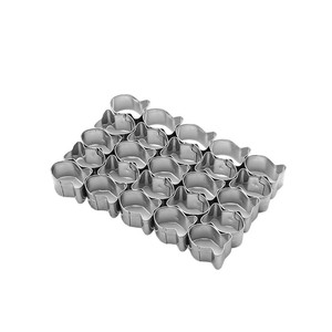 Lot de 25 emporte-pièces en acier inoxydable en forme de poisson rouge, moule de cuisson pour biscuits et gâteaux, outil de cuisine domestique - Product Image 2