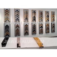 Moulures de cadre photo en aluminium anodisé personnalisé, cadre photo à liaison en aluminium, cadre photo mural ovale en aluminium