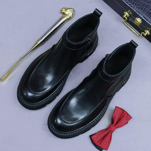 Zapatos de vestir de cuero para novio, estilo casual, formales, de cuero brillante, con punta en pico, a la moda. - Product Image 3