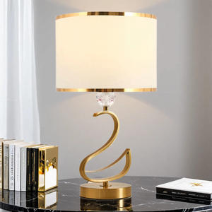 European-Style Modern Minimalist Luxury <b>Bedside</b> Table <b>Lamp</b> Nordic High-End Creative Warm Wedding <b>Lamp</b> - Product Image 3