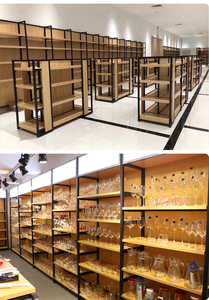 Gỗ Siêu Thị Kệ Hiển Thị Bán Lẻ Hiển Thị Đứng Bán Nóng Cho Thuận Tiện Cửa Hàng Kệ - Product Image 5