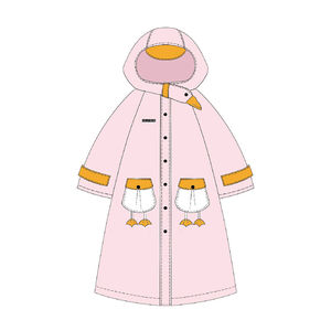 Vente en gros Imperméable pour enfants avec grand chapeau à bord Garçons Filles Sac d'école pour enfants Imperméable Randonnée en plein air Étudiant École <span class=keywords><strong>Cape</strong></span> <span class=keywords><strong>de</strong></span> <span class=keywords><strong>pluie</strong></span> - Product Image 5