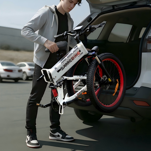 <span class=keywords><strong>SAMEBIKE</strong></span> nouveauté <span class=keywords><strong>LO26</strong></span> <span class=keywords><strong>batterie</strong></span> au Lithium en alliage d'aluminium 26*3.0 pouces gros pneu 48v 15Ah frein hydraulique montagne pliant Ebike - Product Image 3