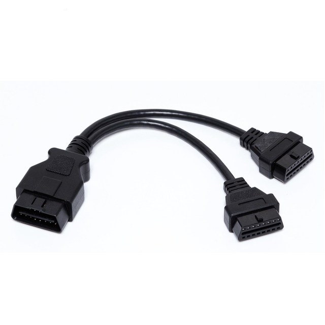 Quality Wire Harness Factory J1962 Automotive Obdii Adapter Obd Female Connector Plug 24V 16 Pin Obd2 Cable