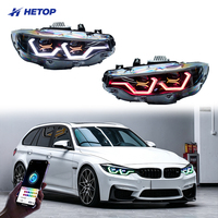 Phare HETOP F32 2012-2022 Série 4 M3 F80 M4 F82 2014-2019, mise à niveau personnalisée spéciale, style OSS, style RGB, DRL LED unique pour BMW