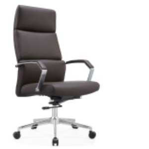 Silla de oficina moderna y cómoda de cuero con reposabrazos y respaldo 37731-2393A 37731-2393A 37731-2393A - Product Image 2