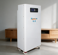 Batterie solaire domestique en gros Tipsun 51.2V 314Ah LiFePO4 IP65 empilable de type au sol 8000 cycles Commande en gros