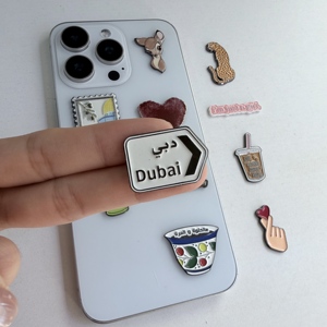 ملصق هاتف مخصص منقوش بالمينا الناعمة |   تصميم كأس جديد قابل للتخصيص بتصميم حيوانات وعربية لعام 2026 |   دبابيس زينة جاهزة من المصنع - Product Image 6