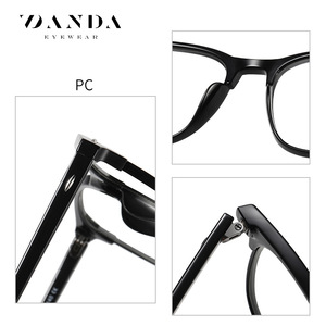 Lunettes Vanda anti-lumière bleue BS3323 UV400 grises rondes à vision simple, photochromiques intelligentes pour usage intérieur et extérieur - Product Image 4
