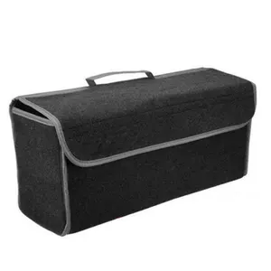 car trunk organizer cargo Felt Storage car bag Foldable car accessories high quality trunk tool bag felt bag