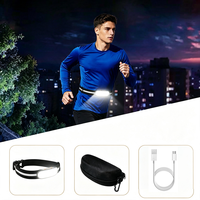 Linterna Frontal LED COB Ultra Brillante, Impermeable IP44, con Haz Ajustable, Recargable por USB, para Caza y Pesca