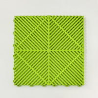 Tapis de sol professionnels pour garage - Dalles modulaires emboîtables pour lavage de voitures, showroom et atelier
