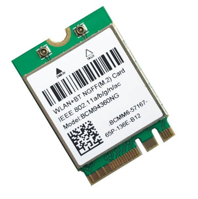 Dual Band 1200Mbps BCM94360NG WiFi Card 802.11Ac Blue-tooth 4.0 Wireless Adapter Network Lan Card for Mac OS Hackintosh