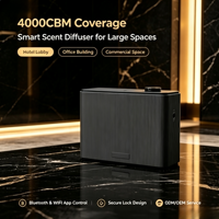 Crearoma OV-10 machine de parfum d'huile essentielle pure de luxe diffuseur d'arôme de logo personnalisé machine de désodorisant électrique de contrôle de Wifi