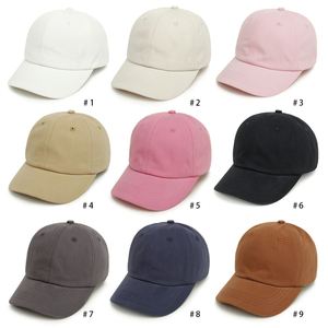 Casquette de baseball unisexe pour enfants en sergé, réglable, avec protection solaire, style mode, vente en gros - Product Image 3