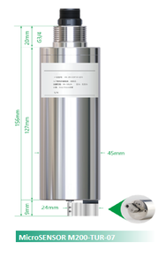 Capteur de turbidité numérique IP68 90 °   Analyseur de dispersion optique 0-4000 NTU RS485 4-20 mA pour la surveillance <span class=keywords><strong>en</strong></span> ligne des boues d'eau - Product Image 3