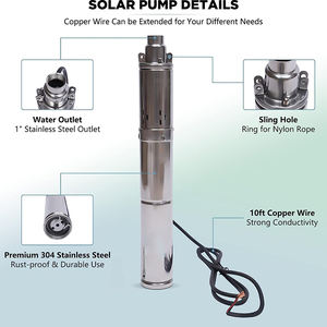 <span class=keywords><strong>Pompe</strong></span> à eau solaire submersible DC AC pour <span class=keywords><strong>piscine</strong></span>, 4 pouces, pour puits profonds, <span class=keywords><strong>pompe</strong></span> à eau solaire pour l'irrigation agricole - Product Image 2