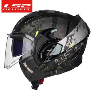 Casco de Motocicleta Abatible LS2 <span class=keywords><strong>FF900</strong></span> con Doble Visor Antivaho para Todas las Estaciones para Hombre y Mujer Nuevo de Carcasa ABS - Product Image 2