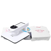 Machine d'impression par transfert thermique entièrement automatique à poste unique AST&T, modèle AP8, pour vêtements personnalisés, presse à chaud pour perles, garantie 1 an
