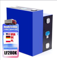 Stok EU LF280K V3 Lifepo4 3.2V 50Ah 100Ah 150Ah 230Ah 280Ah 300Ah baterai Lithium Ion Grade A sel baterai prisma 3.2V