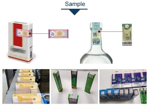 Tài chính tem Applicator hệ thống tự động excise Thuế tem Máy dán nhãn mã QR Thuế tem Applicator máy - Product Image 4