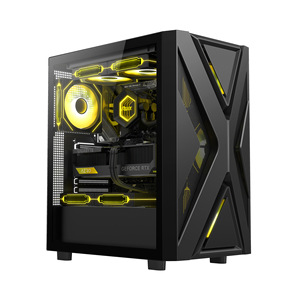 Caja de Ordenador para Juegos, Caja de PC ATX, Audio HD, USB 3.0, Vidrio Templado, Caja Blanca para Ordenador y Torres, Chasis para Servidor - Product Image 5