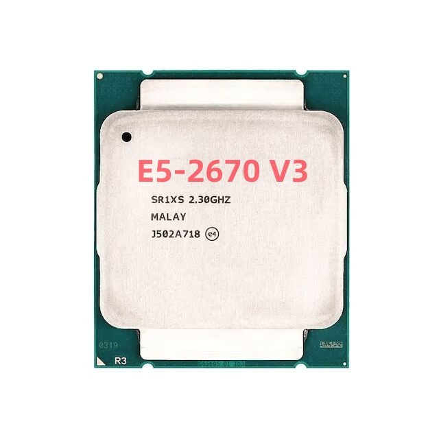 Wholesale Xeon E5 2690V4 2670V3 2696V3 450 1650 2698V4 CPU Processor E5 2670 V3