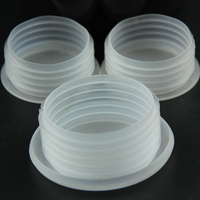 Bouchon intérieur en plastique Transparent, pour les bouteilles cosmétiques, prix d'usine, lot de 10 pièces