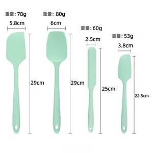 Silicone Baking Spatula Butter Cake Unmolding Spoon Non Toxic Heat Resistant Reusable Kitchen <b>Tool</b> For Baking - Product Image 2